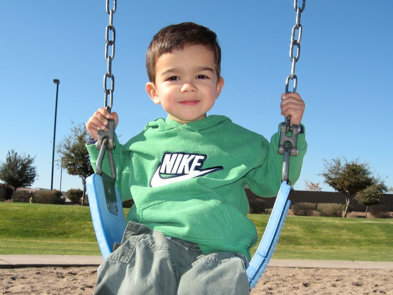 Aidan At The Park